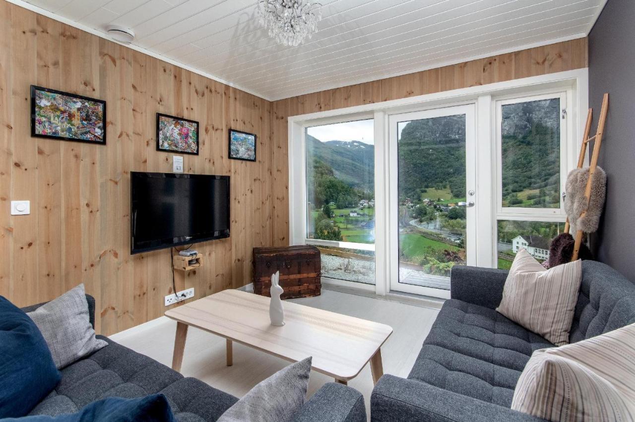 Apartment With Panoramic View Flåm Eksteriør bilde
